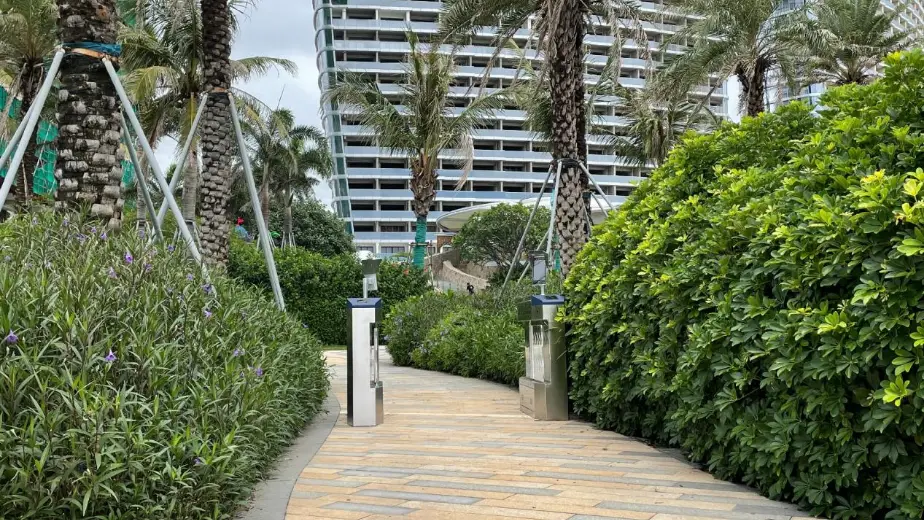 System obrotowej bramy ze stali nierdzewnej