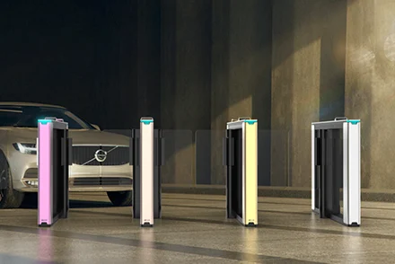 Wysokoprecyzyjna kontrola dostępu do bramki z czujnikami