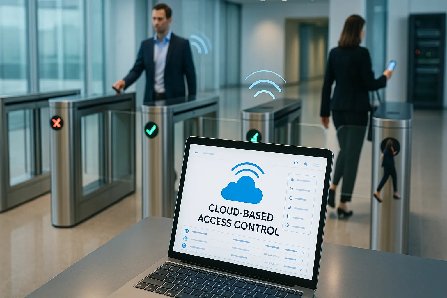 Brama kontroli dostępu oparta na chmurze