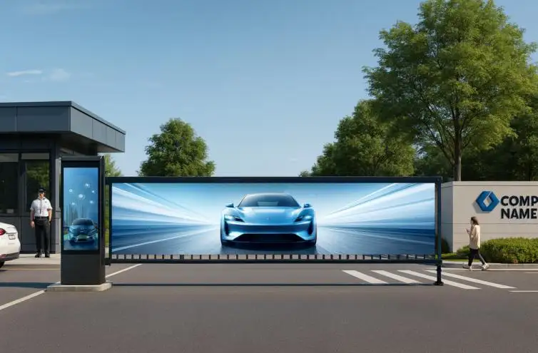 Brama barierowa parkingowa oparta na chmurze