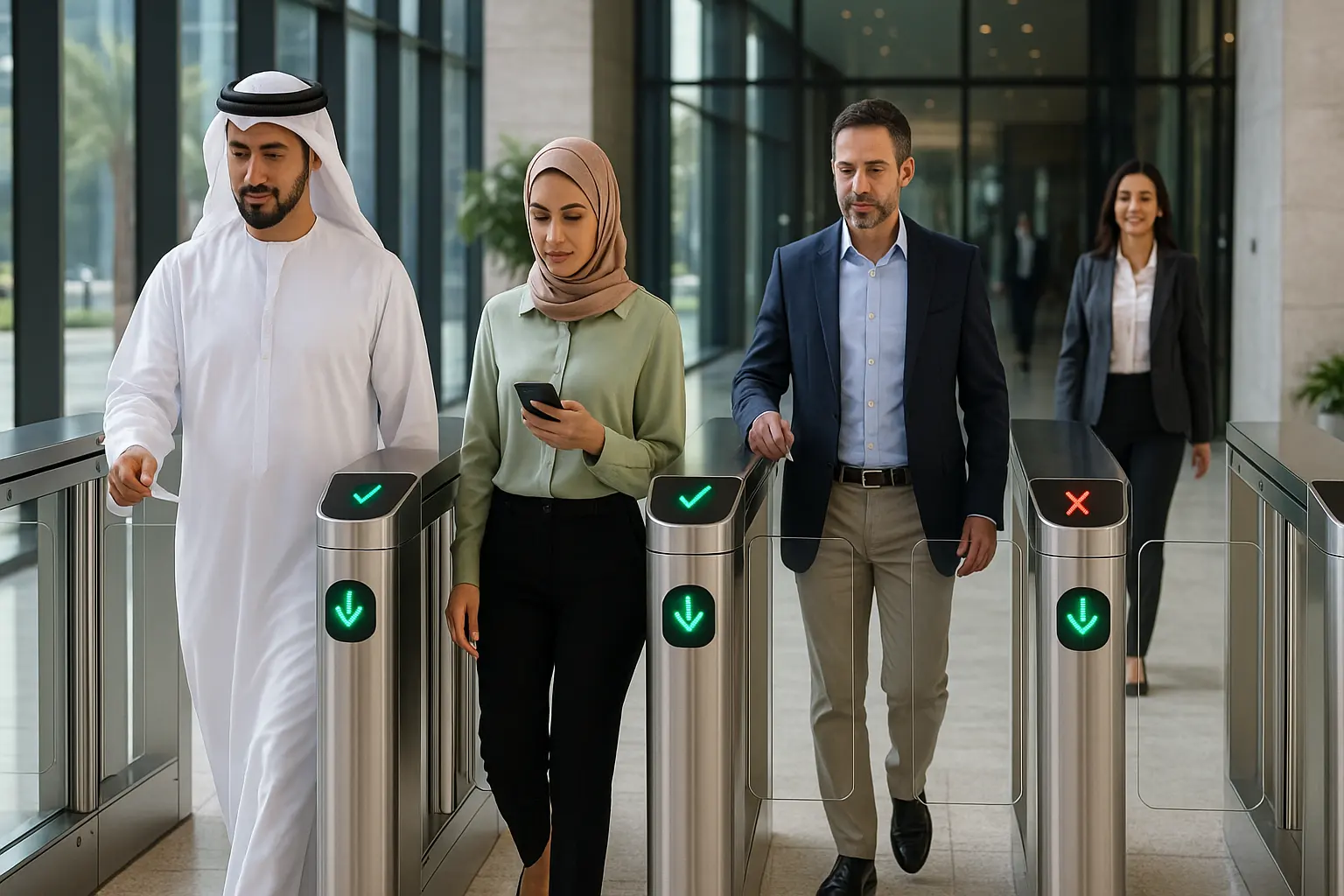 Bliskowschodnia szybka brama szybkiego dostępu