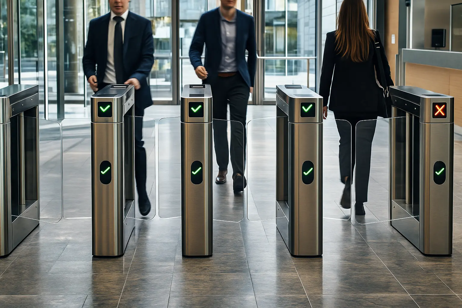 Systemy kontroli dostępu o dużych prędkościach dla nowoczesnych obiektów