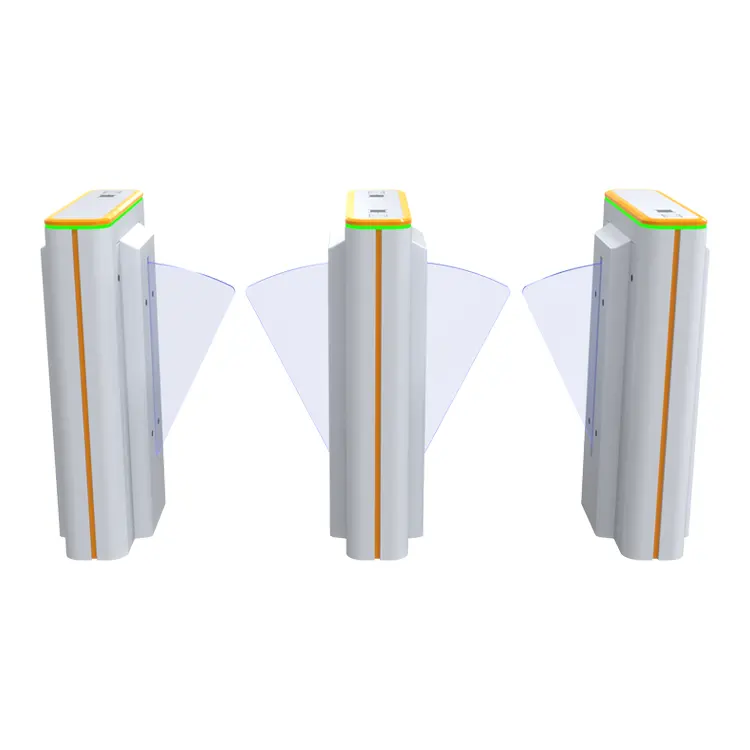 Szybka brama barierowa z klapami