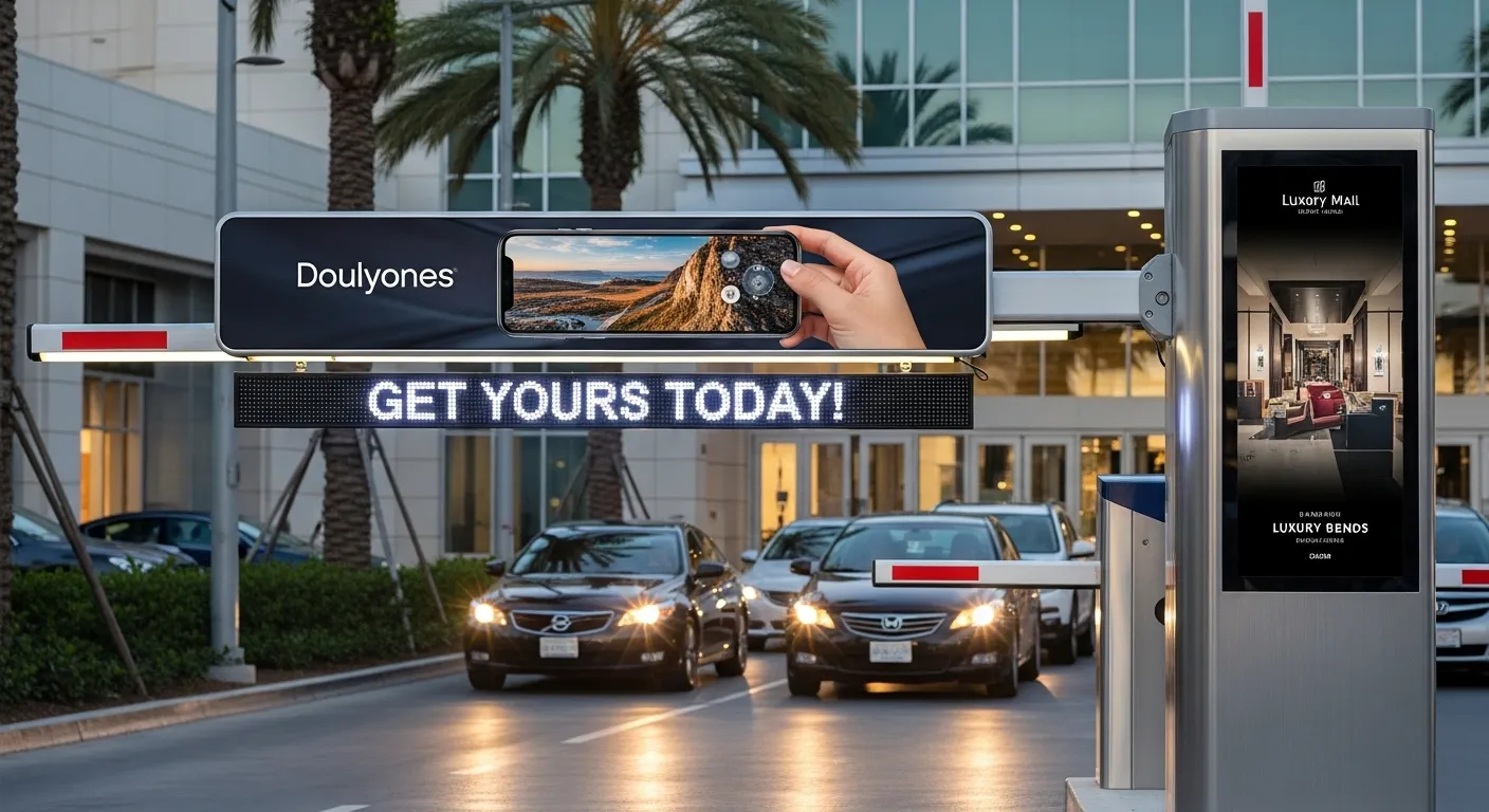 Bramki barierowe reklamowe