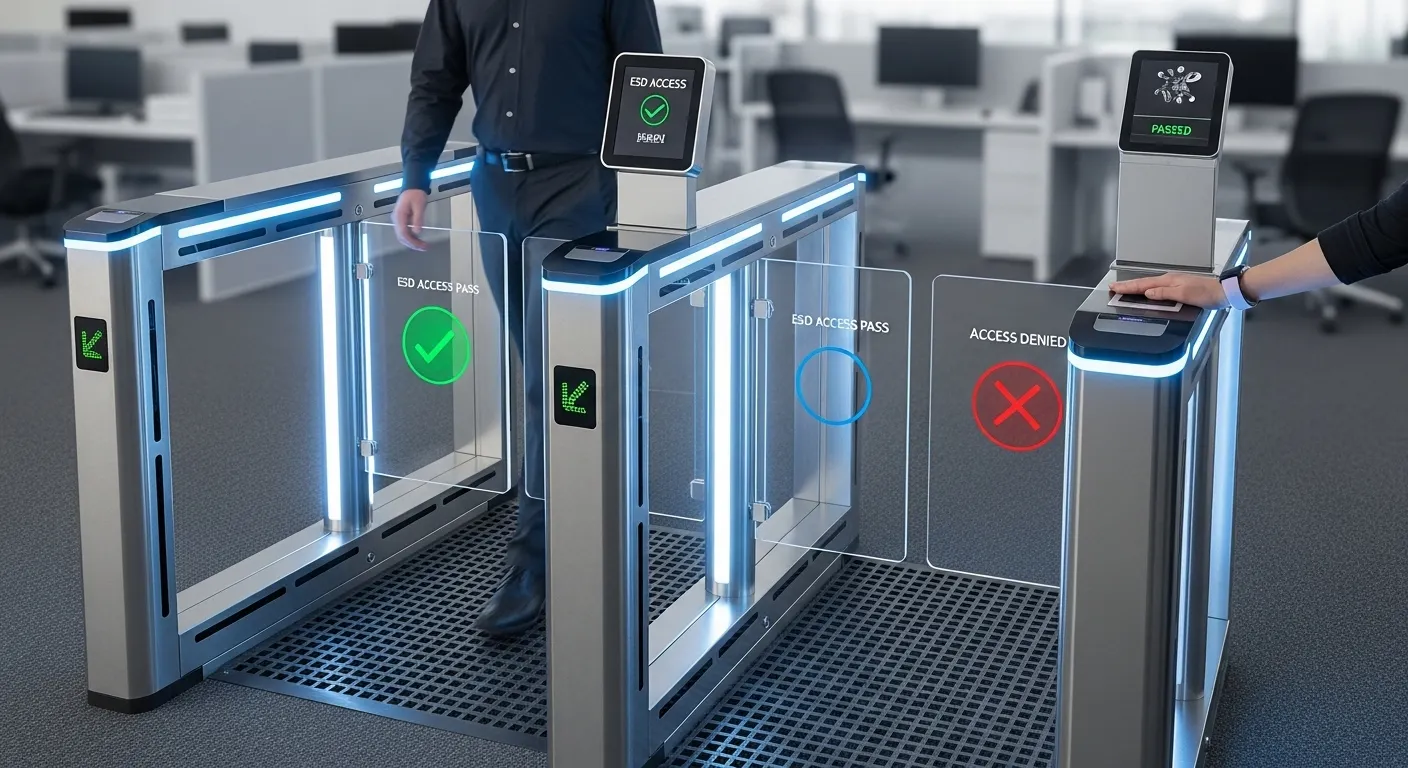 System kontroli dostępu ESD