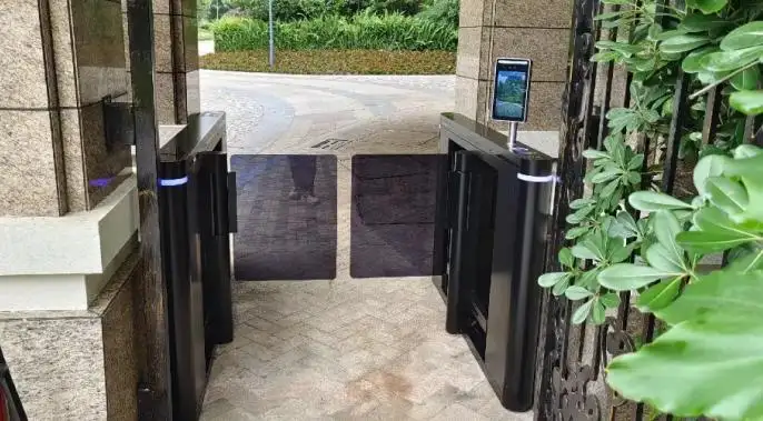 Bramka bramki z odciskiem palca