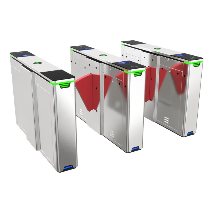 Bariera z klapą kontroli dostępu