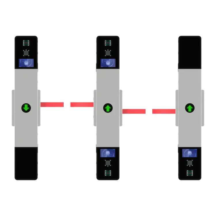 access control flap barrier system